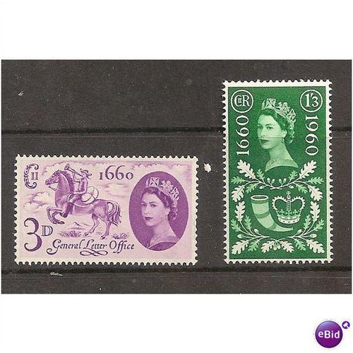 qe2 general letter office set mnh sg629 sg 629