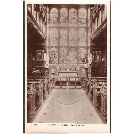 Hatfield House, Hertfordshire - The Chapel - RP WHS postcard c.1920s