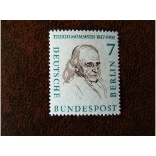 West Berlin Germany 1957 Portraits Theodor Mommsen mint stamp SGB159 historian