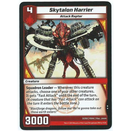 Kaijudo - Shattered Alliances - #31/80 - Skytalon Harrier