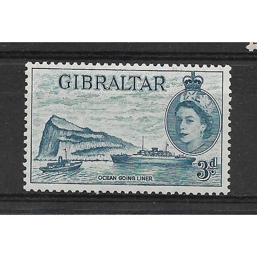 Gibraltar.SG150 3d Saturnia (liner).Mounted Mint.Oct18