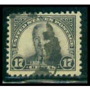 Used 697 17c Woodrow Wilson Just Clears M09642