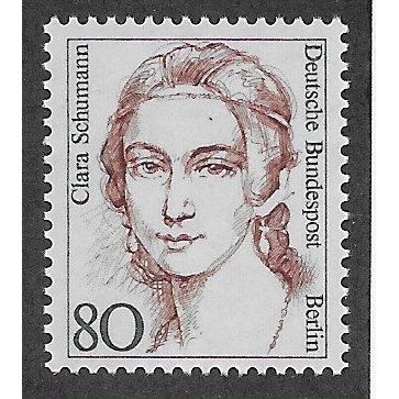 BERLIN - 1986 U/M 80pf 'GERMAN WOMEN' (EBID66-048)