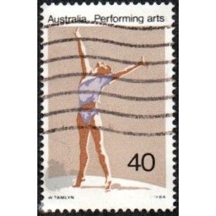Australia 1977 40c Value. Performing Arts. Dance. Fine Used