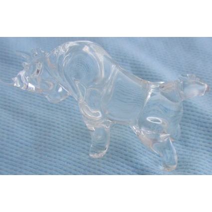 Beautiful mini crystal bull