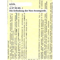 A 37 90 89 - Antwerpen 1969 Die Erfindung Der Neo-Avantgarde