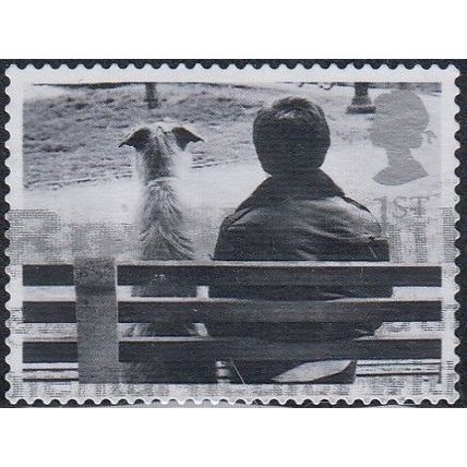 GB, 2001 1st Cats and Dogs, SG 2187 (Scott #1953), used.