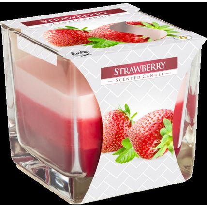 Rainbow Jar Candle - Strawberry
