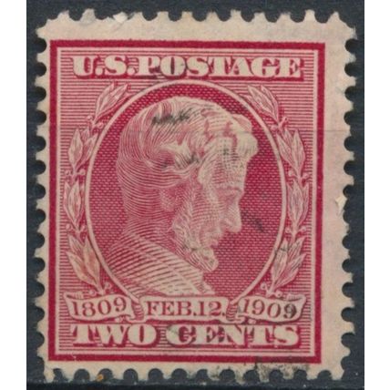 Birth Centenary Abraham Lincoln - USA 1909 - FH - Sc 397