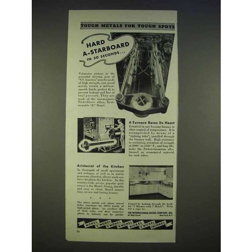 1940 International Nickel Ad - Hard A-Starboard