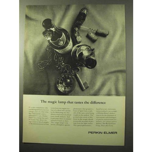1964 Perkin-Elmer Atomic Spectrophotometer Ad