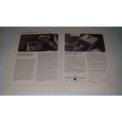 1975 Hewlett-Packard Ad - HP 1722A Oscilloscope
