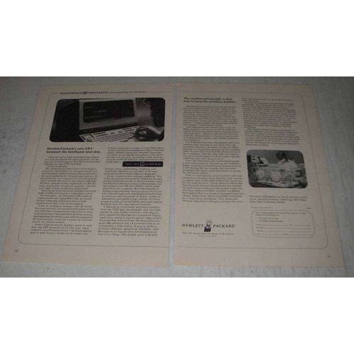 1975 Hewlett-Packard Ad - HP 2640A CRT Terminal