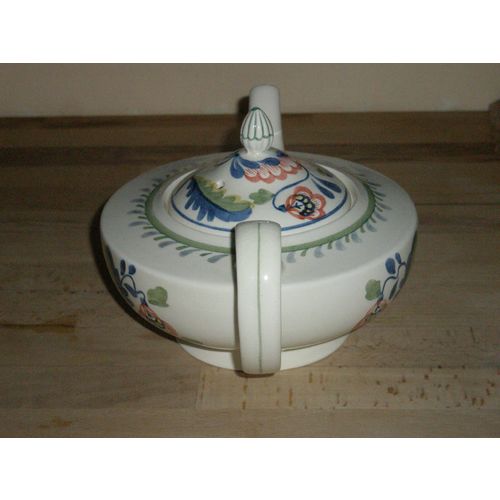 Bristol Pottery Pountney & Co Retro Floral Teapot