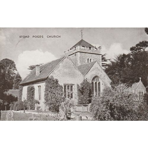 Stoke Poges Church Buckinghanshire Postcard (BU77065)