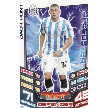 Match Attax Championship 2012/2013 110 Jack Hunt Huddersfield Town