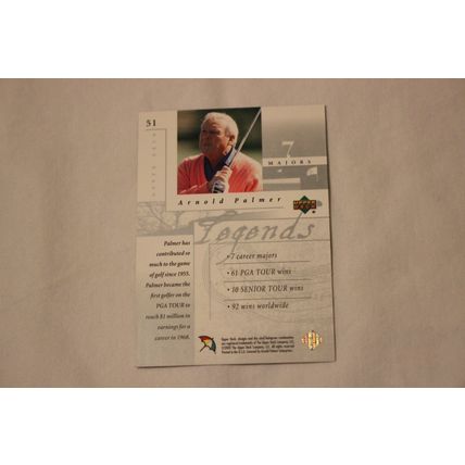 Arnold Palmer 2002 Upper Deck SILVER NO. 51