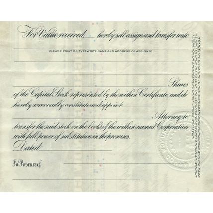 Grigsby Grunow Company 10 Shares 1932 Stock/Share Certificate Majestic Radios