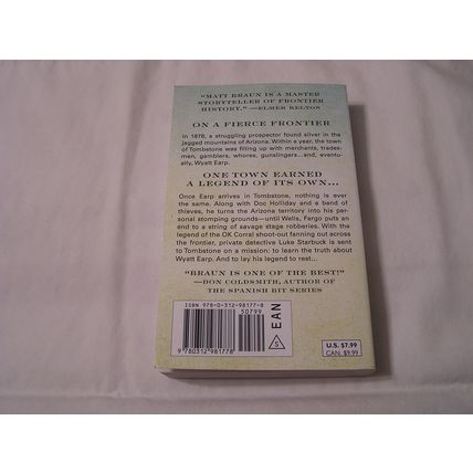 Max Braun TOMBSTONE paperback
