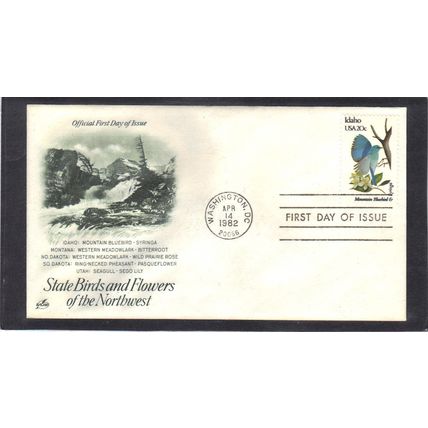 FDC Art Craft 1964 20c Bluebird (Cachet-U/A) CV00134