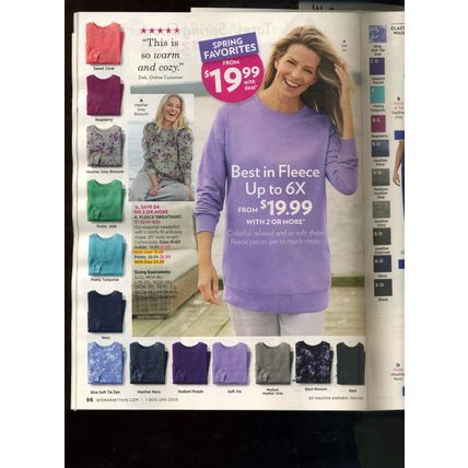 WOMAN WITHIN Plus-Size Women's Fashion & Lingerie CATALOG SPRING 2022 NEW