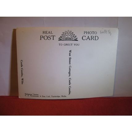 multiview, CASTLE COMBE, WILTSHIRE unused postcard RP by Sweetman =