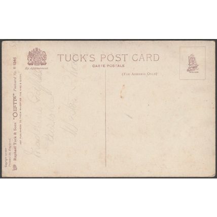 Birthday Greetings, Rose, c.1920 - Tuck's Oilette Postcard