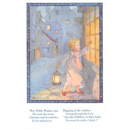 Margaret W Tarrant : Wee Willie Winkle : Medici postcard