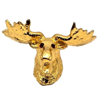 Moose Head Tie Tack / Tie Pin LOOM Social Fraternity Formal Wear (K6H)