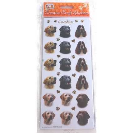 GUNDOGS - RETRIEVER LABRADOR SPRINGER STICKERS