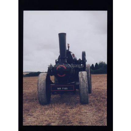 tz0370 - Fowler Plough Engine 15164 "Berkshire Lady" Reg.WR 7185. photograph 7x5