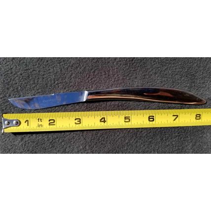 RARE Japan Sword Stainless Steel Serrated Blade Scalpel Steak Knives set of 6