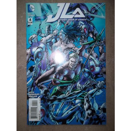 Justice League of America #4 2015 DC Comic