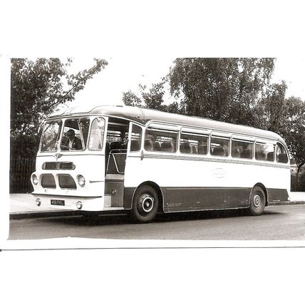 Black & White Photograph of Maidstone & District Motor Services Ltd. - 416 FKL