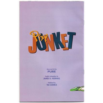 Pixy Junket #3 (1998) *Viz Comics / Cover Artwork By Pure / Manga / Pacifica*