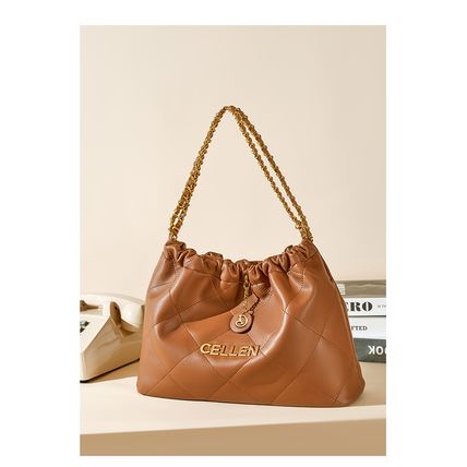 Women Trendy Purses Cute Tote Handbags Crossbody Bag Brown