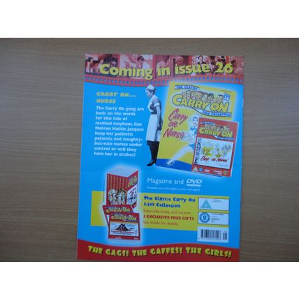 Carry On Teacher Magazine & DVD The Classic Film Collection Issue 25 2004