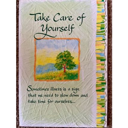 Blue Mountain Arts Get Well Soon Verse Card