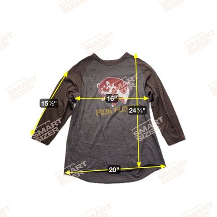 Pink Floyd Animals Raglan Sleeve T-Shirt