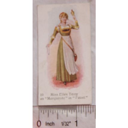 1916 Players Past & Present No. 19 Miss Ellen Terry as Marguerite