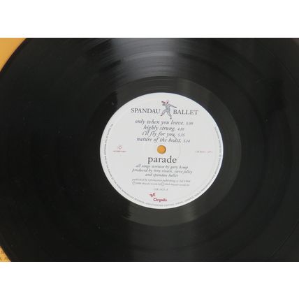SPANDAU BALLET, PARADE GATEFOLD VINYL LP.
