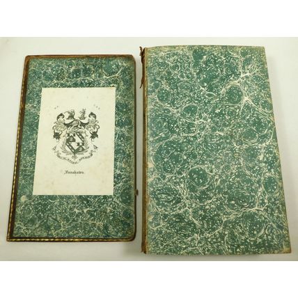 Poems Of Ossian Antique 1803 Georgian Leather Book Set - Macpherson