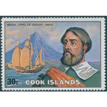 Cook Islands 1975 30c Friar de Urdaneta SG516 MNH