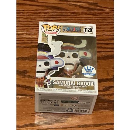 Funko Pop! One Piece - Samurai Brook #1129 Funko Exclusive (Box & Protector)
