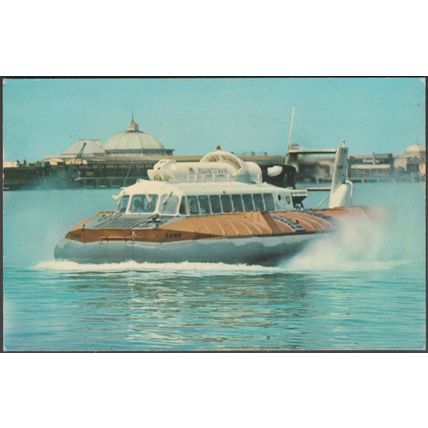 SRN6 Hovercraft at Ryde, Isle of Wight, 1977 - Dean & Co Postcard