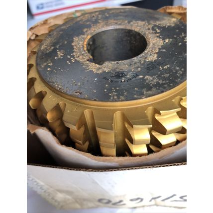 PFAUTER-MAAG 50091-009-1 TIN GEAR HOB,13.6 PITCH ASP 730 50091-92 M3PM CL A,FF
