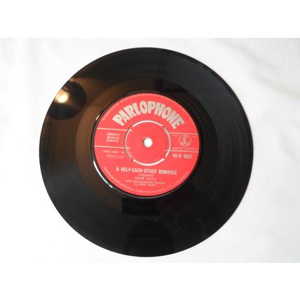 7" 1961. ADAM FAITH.THE TIME HAS COME.PARLOPHONE R 4837, EXCELLENT