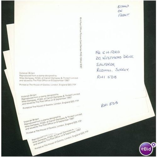 GB PHQ + FDI 1987 150th Anniv Queen Victoria Accession