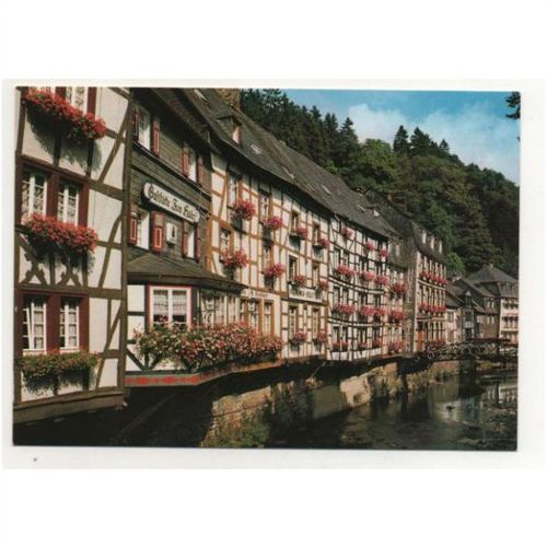 Germany postcard - Monschau / Eifel, Partie an der Rur FK 2016