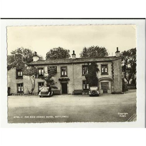 Yorkshire KETTLEWELL Race Horses Hotel Postcard by Frith (KTWL.12)